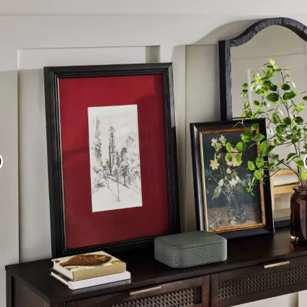 Threshold designed with Studio McGee Vintage City Sketch Framed Wall Art‎ NWT